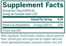 d-mulsion 1000 genestra supplement facts
