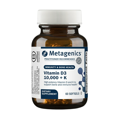 vitamin d3 10000 + k metagenics