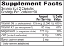 d3 plus bio-tech pharmacal supplement facts