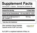 d3 & k2 (inwell biosciences) supplement facts