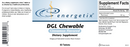 dgl chewable energetix label