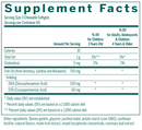 dha pediaburst genestra supplement facts
