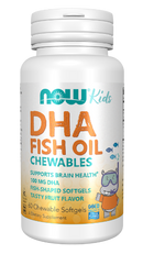 kids chewable dha 100 mg (now kids)