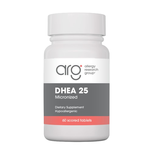 dhea 25 mg allergy research group
