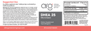 dhea 25 mg allergy research group label