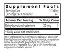 dhea 25 mg allergy research group supplement facts