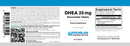 dhea 25 mg dissolvable tablets douglas labs label