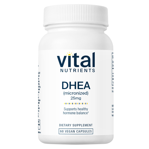 dhea micronized 25 mg vital nutrients