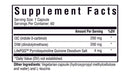 DIM + I3C (seeking health) supplement facts