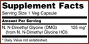 dmg 125 mg (now foods) supplement facts