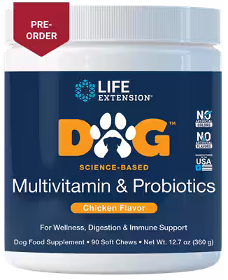 DOG Multivitamin & Probiotics (Life Extension)