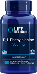 d l-phenylalanine capsules (life extension)
