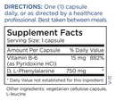 d l-phenylalanine (metabolic maintenance) supplement facts