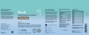 daily beauty protein chocolate (biosil) label