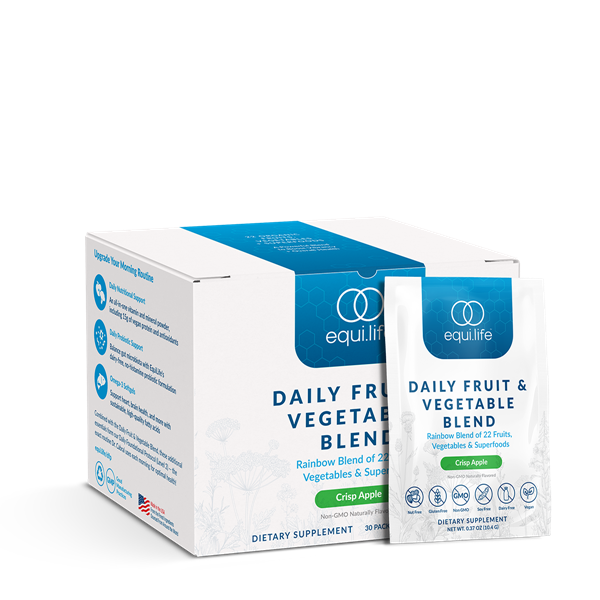 daily fruit & vegetable blend (crisp apple) (equilife)