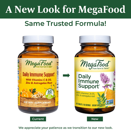 Daily Immune Support 60ct (MegaFood) new look