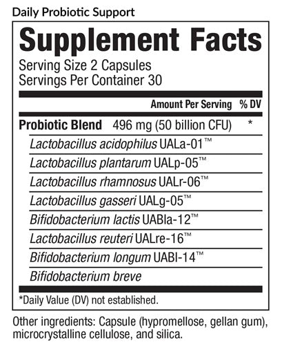 Daily Probiotic Support (EquiLife) supplement facts