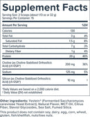 daily beauty protein vanilla biosil supplement facts