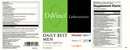 daily best men davinci labs label
