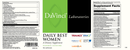 daily best women davinci labs label