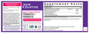 daily dual biotic probiotic + prebiotics (new chapter) label