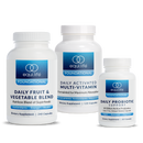 daily foundational protocol (capsules) - level 1 (equilife) | daily fruit & vegetable blend | daily activated multivitamin | daily probiotic support