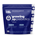 growing up prebiotics 28-pack begin health