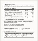 daily iron ease (perelel) supplement facts