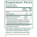 daily liver pro gaia herbs pro supplement facts