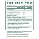 daily lung formula gaia herbs pro supplement facts