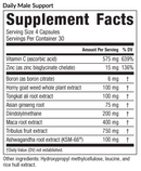 daily male support (equilife) supplement facts