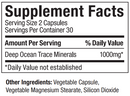 deep ocean trace minerals nutramedix supplement facts