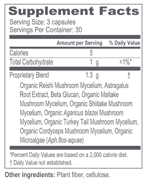 defend capsules (new earth) supplements facts