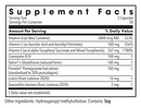 deluxe scavengers (metabolic maintenance) supplement facts