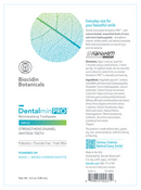 dentalmin pro toothpaste biocidin botanicals label
