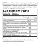diabetone plus (nutra biogenesis) supplement facts