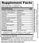 digest + probiotics enzymedica supplement facts