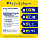 digest basic enzymedica supplement facts