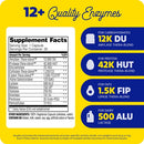 digest complete enzymedica supplement facts