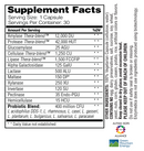 digest + probiotics enzymedica supplement facts