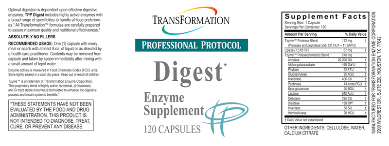 buy digest transformation enzyme