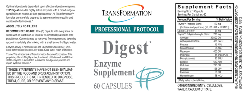 buy digest transformation enzyme