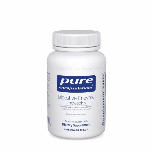 digestive enzyme chewables pure encapsulations