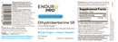 dihydroberberine sr (endurance product company) label