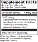dimpro 150 mg davinci labs supplement facts