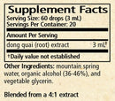 angelica sin dong quai wise woman herbals supplement facts