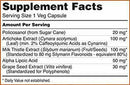 double strength policosanol (now foods) supplement facts