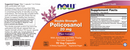 double strength policosanol (now foods) label
