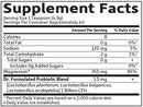 dr. formulated magnesium garden of life supplement facts