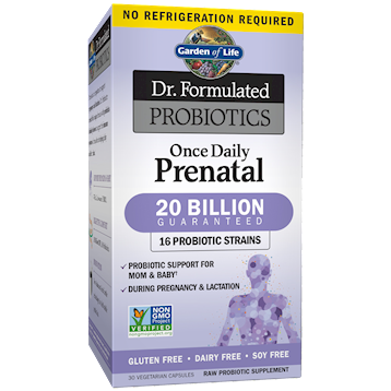 BACKORDER ONLY - Dr. Formulated Prenatal Probiotic (Garden of Life)